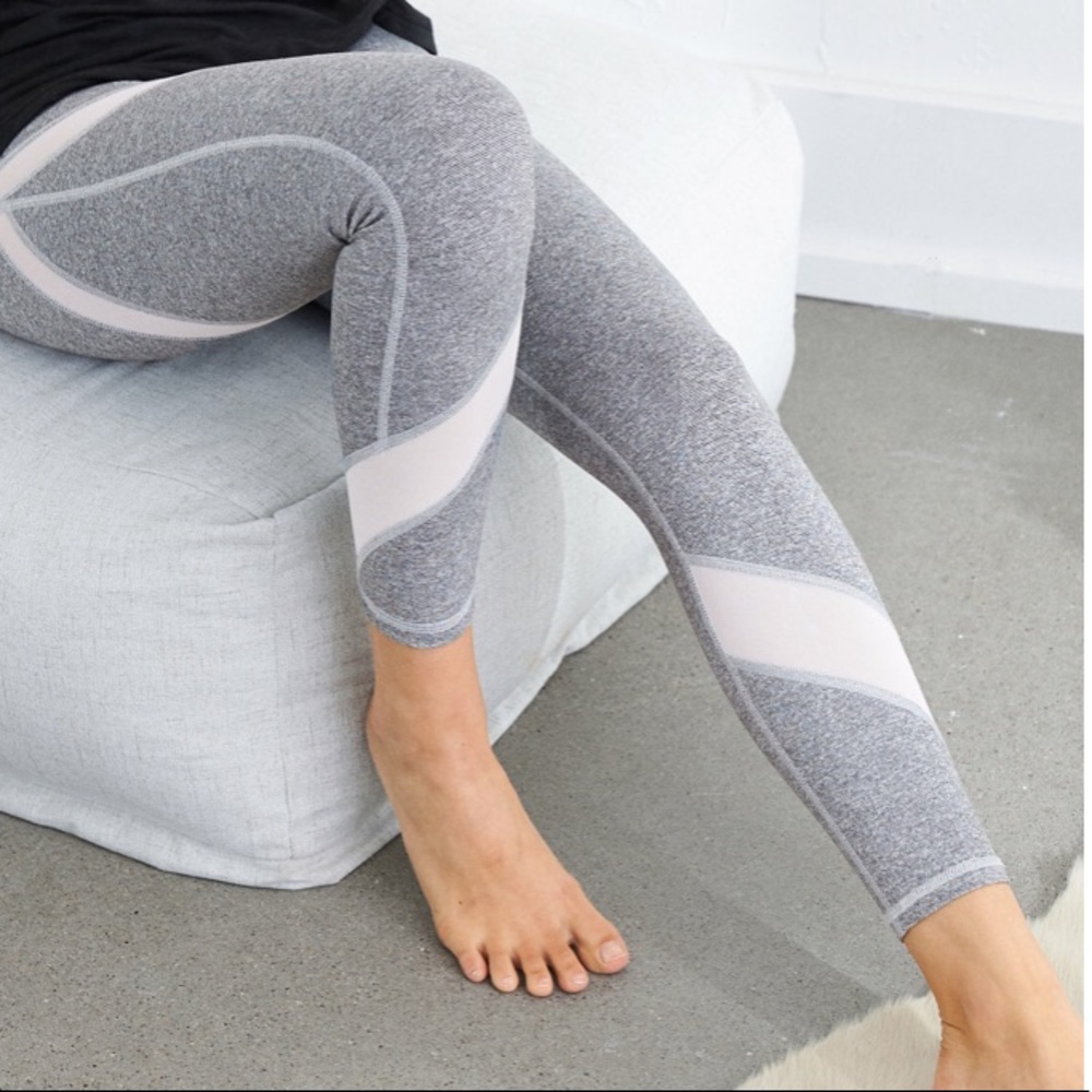 NWOT Aerie Movie High Waisted 7/8 Leggings -M Grey